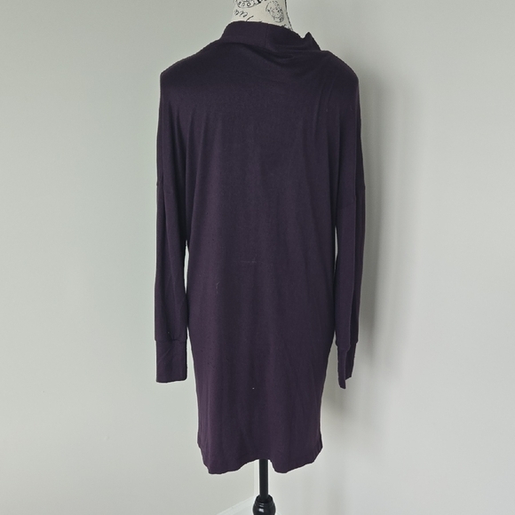 Elegant Deep Purple Women's Cardigan - Picture 4 of 4